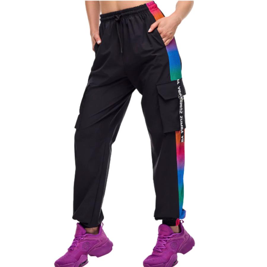 ズンバ ZUMBA ロゴ カーゴパンツ ユニセックス 取り寄せ