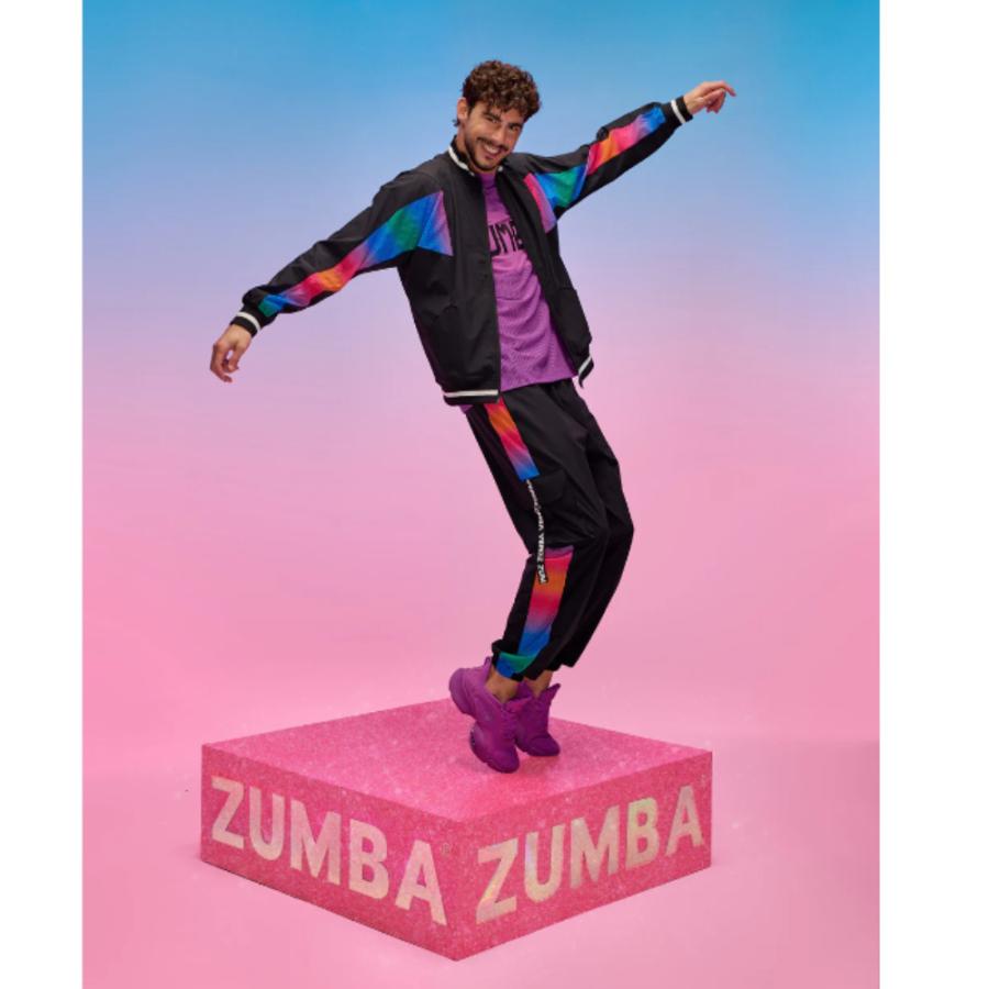 ZUMBA　新作カーゴパンツユニセックス　正規品　S ズンバ ZUMBA Runway クロップ丈 メタリック カーゴ トラック