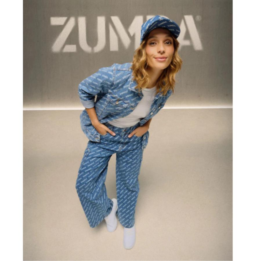 ズンバ ZUMBA ロゴ ロング デニム ジャケットユニセックス