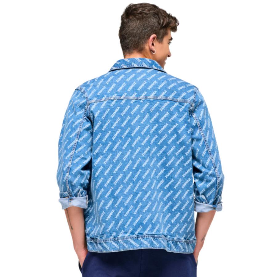 ズンバ ZUMBA ロゴ ロング デニム ジャケットユニセックス