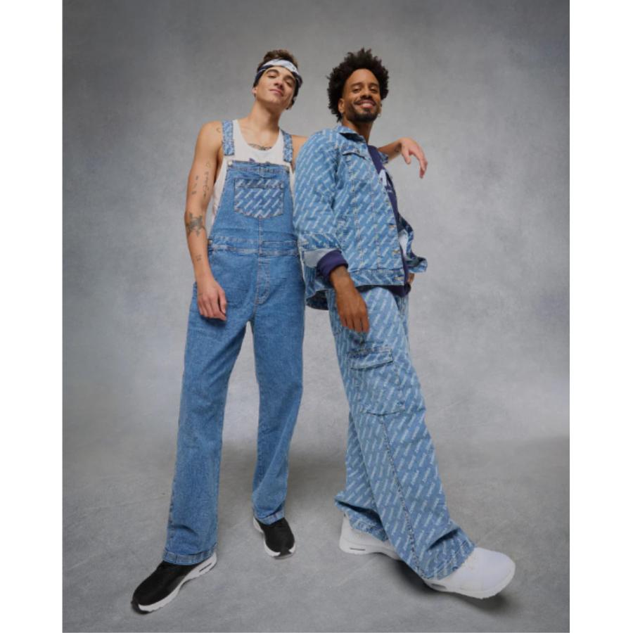 ZUMBA Gジャン ズンバ ZUMBA ロゴ ロング デニム ジャケットユニセックス