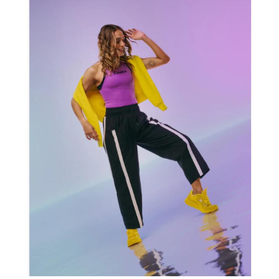 ズンバ（ZUMBA） ロゴ ハイライズ トラックパンツ ユニセックスメンズ