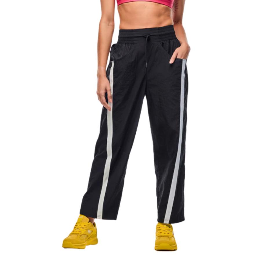 新品　正規品　ズンバ　M トラックパンツ ズンバ ZUMBA Runway クロップ丈 メタリック カーゴ トラックパンツ