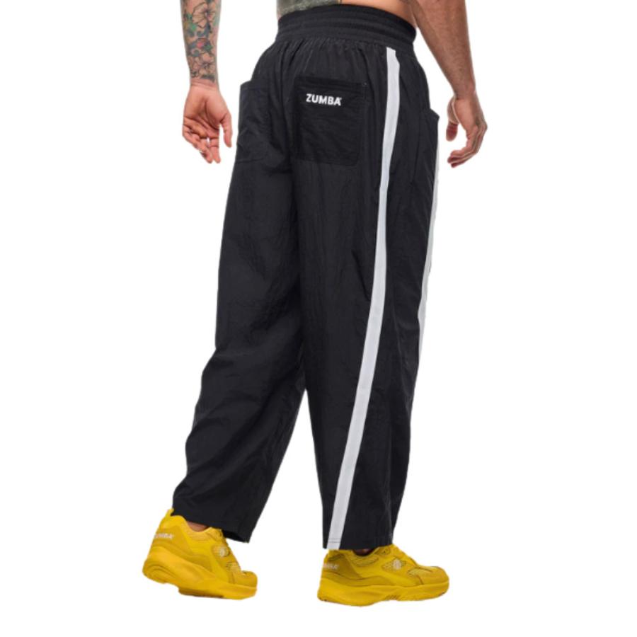 ズンバ ZUMBA ロゴ ハイライズ トラックパンツ ユニセックスメンズ