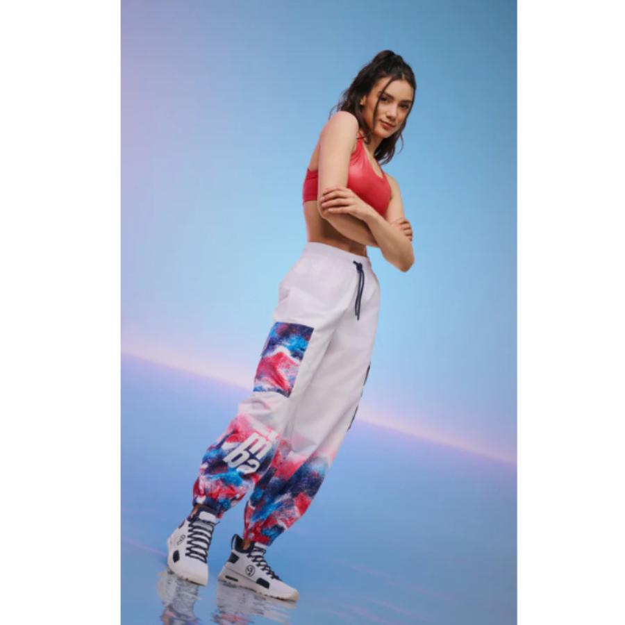 ズンバ（ZUMBA） ロゴ ダブルウエスト ウーブンパンツ ユニセックス