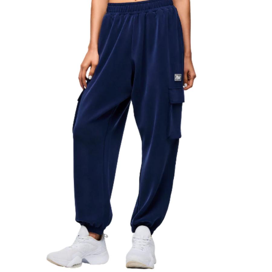 ズンバ（ZUMBA） ロゴ カーゴパンツ ユニセックス ネイビー メンズ