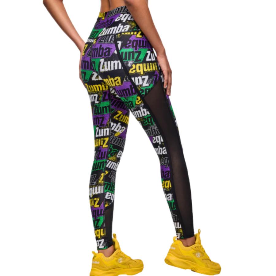 ズンバ ZUMBA Libreハイウエストレースアップレギンス ズンバ ZUMBA