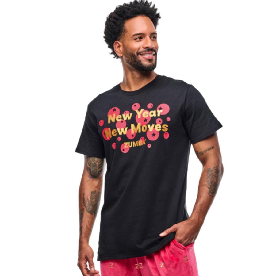 ズンバ（ZUMBA） ロゴ 半袖 クルーネック Tシャツ ユニセックス メンズ