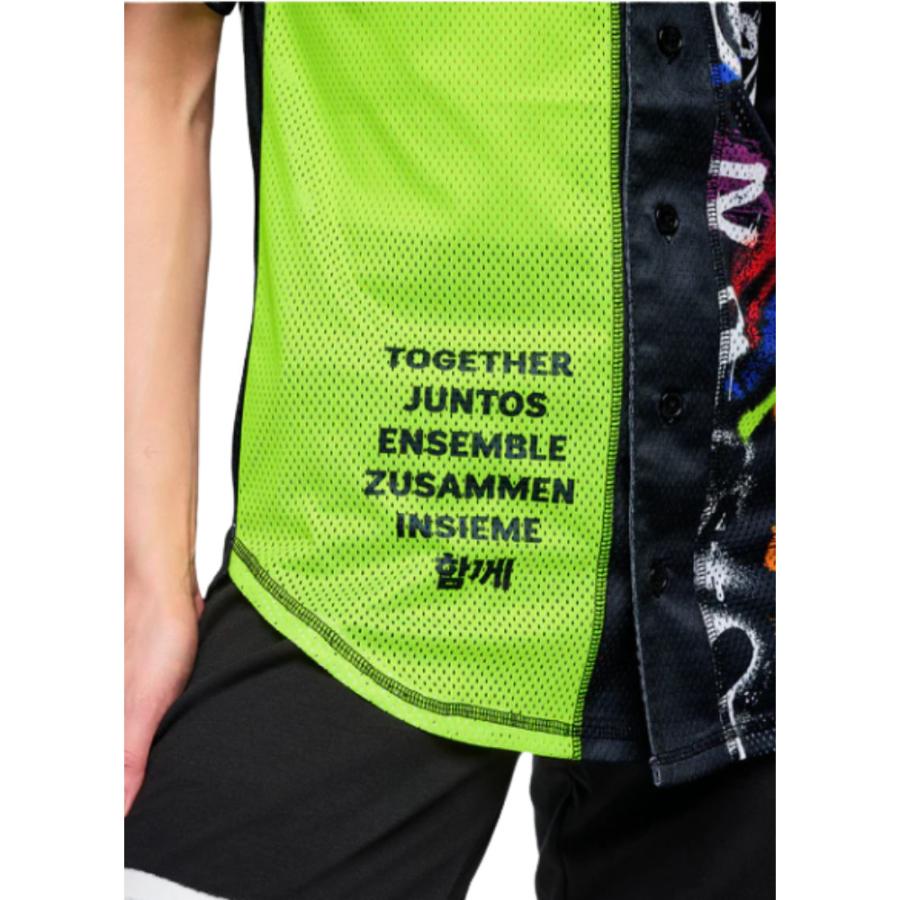 新品　正規品　ズンバ　 S Tシャツ　トップス ズンバ（ZUMBA） ロゴ 半袖 ベースボール シャツ Tシャツ トップス