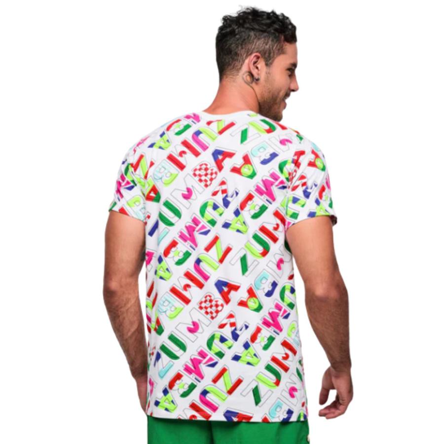 新品　正規品　ズンバ　X S Tシャツ ズンバ（ZUMBA） ロゴ 半袖 クルーネック Tシャツ メンズ レディース