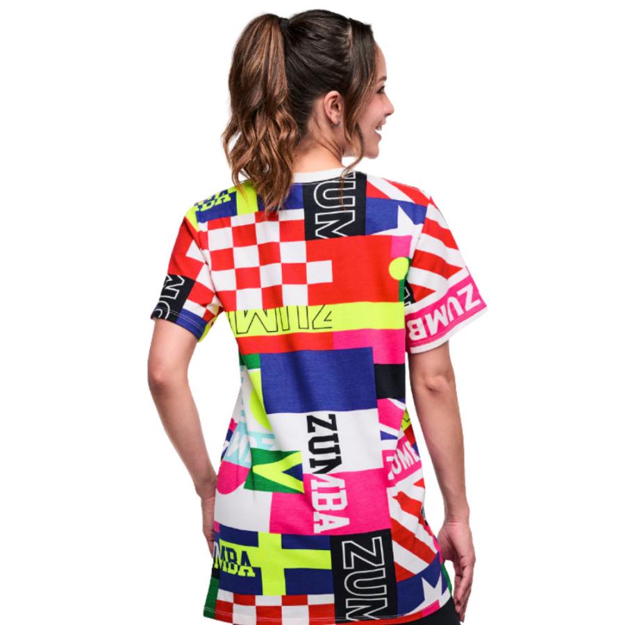 ズンバ（ZUMBA） クルーネック Tシャツ 国旗 メンズ レディース ユニ