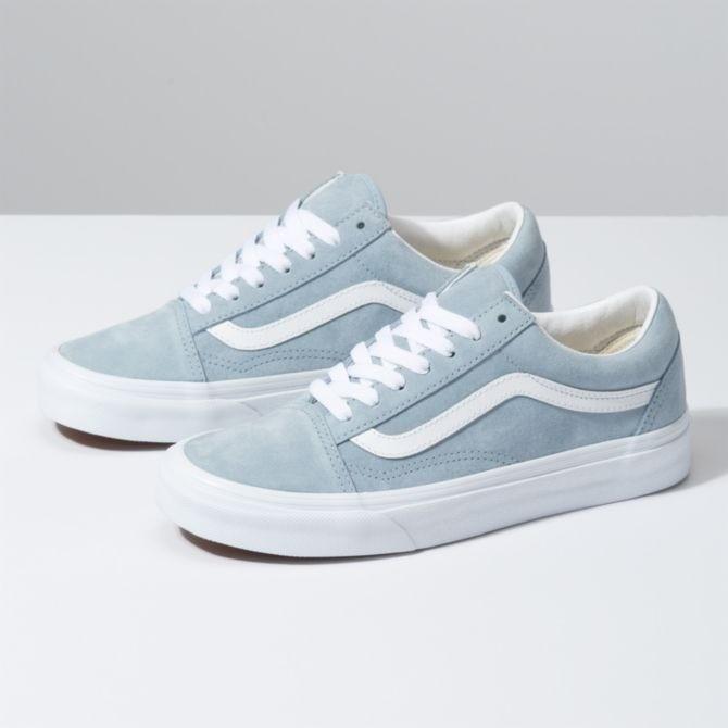 バンズ Vans スニーカー Pig Suede Old Skool オールドスクール Blue Fog ブルー 水色 ユニセックス メンズ レディース 取り寄せ Stone1 ヤフー店 通販 Yahoo ショッピング