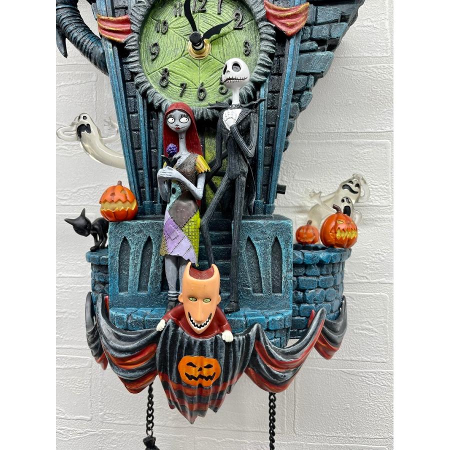 ディズニー Disney 掛け時計 時計 壁掛け時計 からくり メロディ 音楽 ナイトメア ナイトメアービフォアクリスマス ハロウィン インテリア 海外限定 Stone1 ヤフー店 通販 Yahoo ショッピング