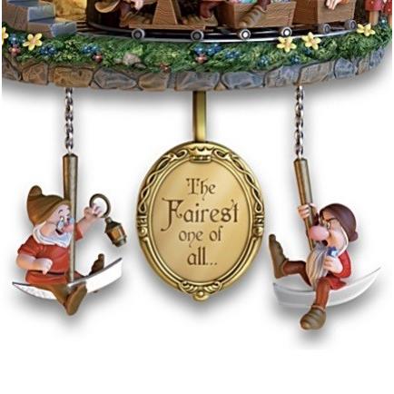 ディズニー Disney 掛け時計 時計 壁掛け時計 からくり メロディ 音楽 白雪姫 七人のこびと インテリア 海外限定 取り寄せ Stone1 ヤフー店 通販 Yahoo ショッピング