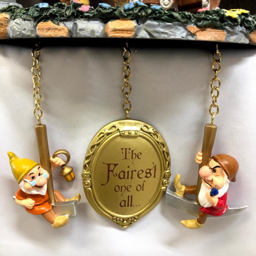 ディズニー Disney 掛け時計 時計 壁掛け時計 からくり メロディ 音楽 白雪姫 七人のこびと インテリア 海外限定 取り寄せ Stone1 ヤフー店 通販 Yahoo ショッピング