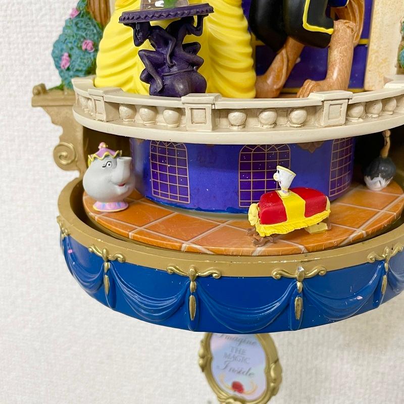 ディズニー Disney 掛け時計 時計 壁掛け時計 からくり メロディ 音楽 美女と野獣 ベル インテリア 海外限定 Stone1 ヤフー店 通販 Yahoo ショッピング