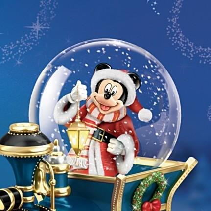ディズニー Disney スノードーム ミッキー サンタ サンタクロース ミッキー クリスマス オブジェ 置物 インテリア 海外限定 取り寄せ Stone1 ヤフー店 通販 Yahoo ショッピング