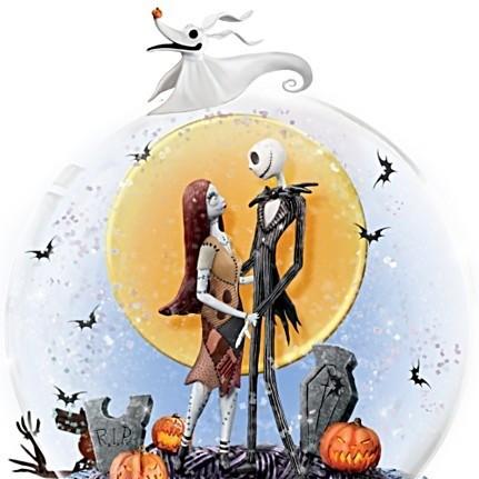 ディズニー Disney スノードーム ナイトメアー ビフォア クリスマス ジャックスケリントン サリー ハロウィン オブジェ 置物 インテリア 海外限定 取り寄せ Stone1 ヤフー店 通販 Yahoo ショッピング