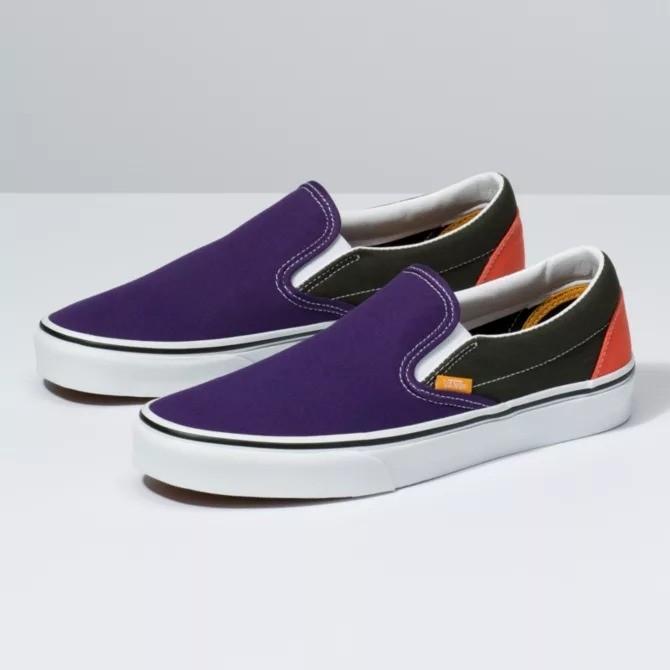 バンズ Vans Mix Match Slip On スリッポン パープル 紫 スニーカー メンズ レディース ユニセックス 取り寄せ Stone1 ヤフー店 通販 Yahoo ショッピング