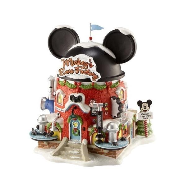 高級感 ディズニー Disney ドールハウス Mickey S Ears Factory オブジェ 飾り かわいい Department 56 インテリア 海外限定 取り寄せ 人気ショップが最安値挑戦 Kuljic Com