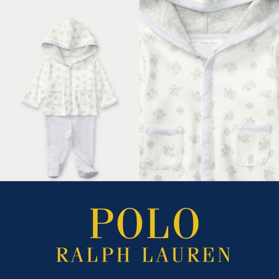 ポロ ラルフローレン ラルフ Polo ベビー フーディー パーカー パンツ 2点セット 上下セット ギフト プレゼント 出産祝い 男の子 Ralph Lauren 取り寄せ Stone1 ヤフー店 通販 Yahoo ショッピング