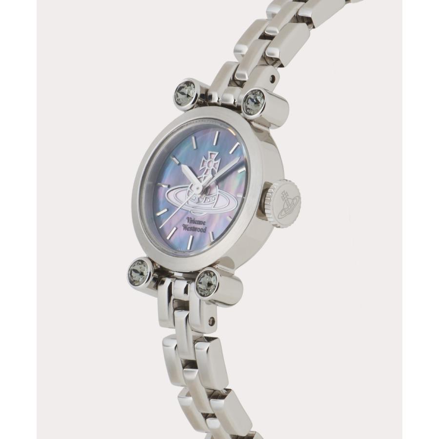 ヴィヴィアンウエストウッド Vivienne Westwood 腕時計 時計 ウォッチ WT ダイアモンドシェル グレー シルバー レディース