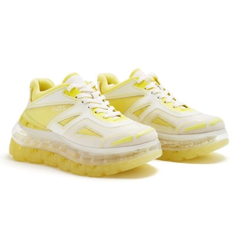 Shoes シューズ Bump Air シューズ スニーカー ダッドスニーカー イエロー ユニセックス メンズ レディース Stone1 ヤフー店 通販 Yahoo ショッピング