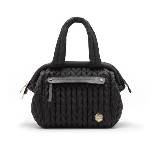 HAPP 黒キルティングマザーズバッグ HAPP ハップ マザーズバッグ ママバッグ ミニ おしゃれ Paige