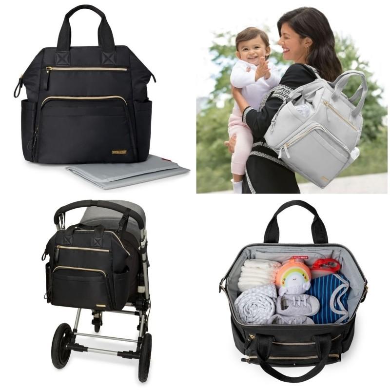 Pottery Barn ポッタリーバーン マザーズバッグ ママバッグ バッグパック おむつパッド付 リュック ブラック 大容量 名入れok 日本未入荷 取り寄せ Stone1 ヤフー店 通販 Yahoo ショッピング