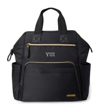 Pottery Barn ポッタリーバーン マザーズバッグ ママバッグ バッグパック おむつパッド付 リュック ブラック 大容量 名入れok 日本未入荷 取り寄せ Stone1 ヤフー店 通販 Yahoo ショッピング