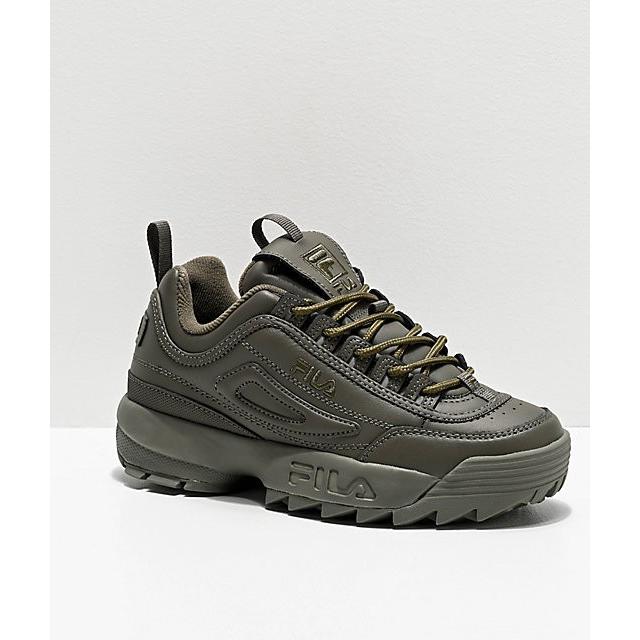 フィラ Fila 厚底 シューズ スニーカー ダッドシューズ Disruptor Ii オールグリーン カーキ メンズ レディース ユニセックス 取り寄せ 52306218 Stone1 ヤフー店 通販 Yahoo ショッピング