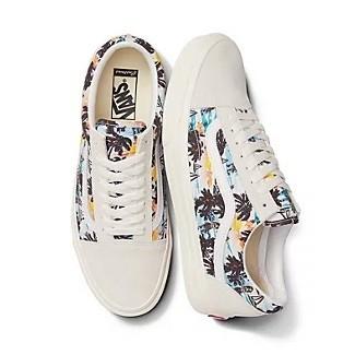 バンズ Vans オールドスクール Aloha Old Skool アロハ ハワイ ヤシの木 フラガール カスタム メンズ シューズ スニーカー レディース ユニセックス 取り寄せ Stone1 ヤフー店 通販 Yahoo ショッピング