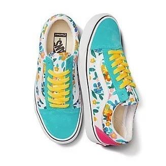 バンズ Vans オールドスクール Painted Floral Old Skool 花柄 カスタム メンズ シューズ スニーカー レディース ユニセックス 取り寄せ Stone1 ヤフー店 通販 Yahoo ショッピング