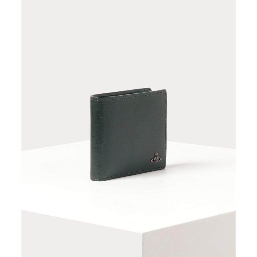 ヴィヴィアンウエストウッド Vivienne Westwood 財布 二つ折り財布 牛革 コッパー レザー グリーン 緑 メンズ 取り寄せ Stone1 ヤフー店 通販 Yahoo ショッピング