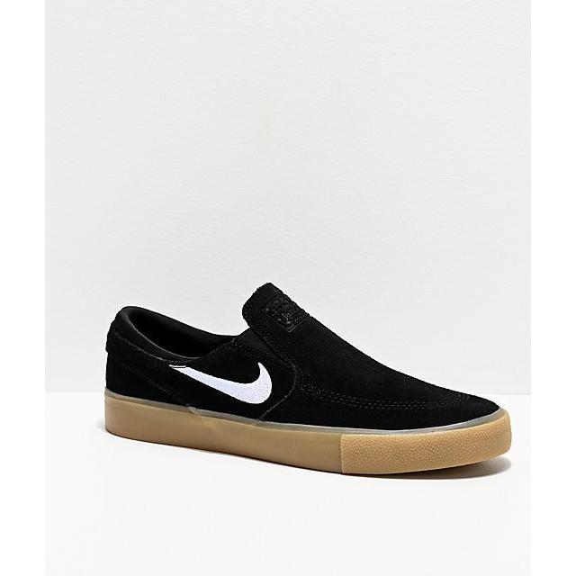 ナイキ Nike Sb ブラック 黒 スニーカー スリッポン シューズ スエード メンズ Janoski Slip On Rm Black Gum Suede Skate Shoes 取り寄せ Stone1 ヤフー店 通販 Yahoo ショッピング