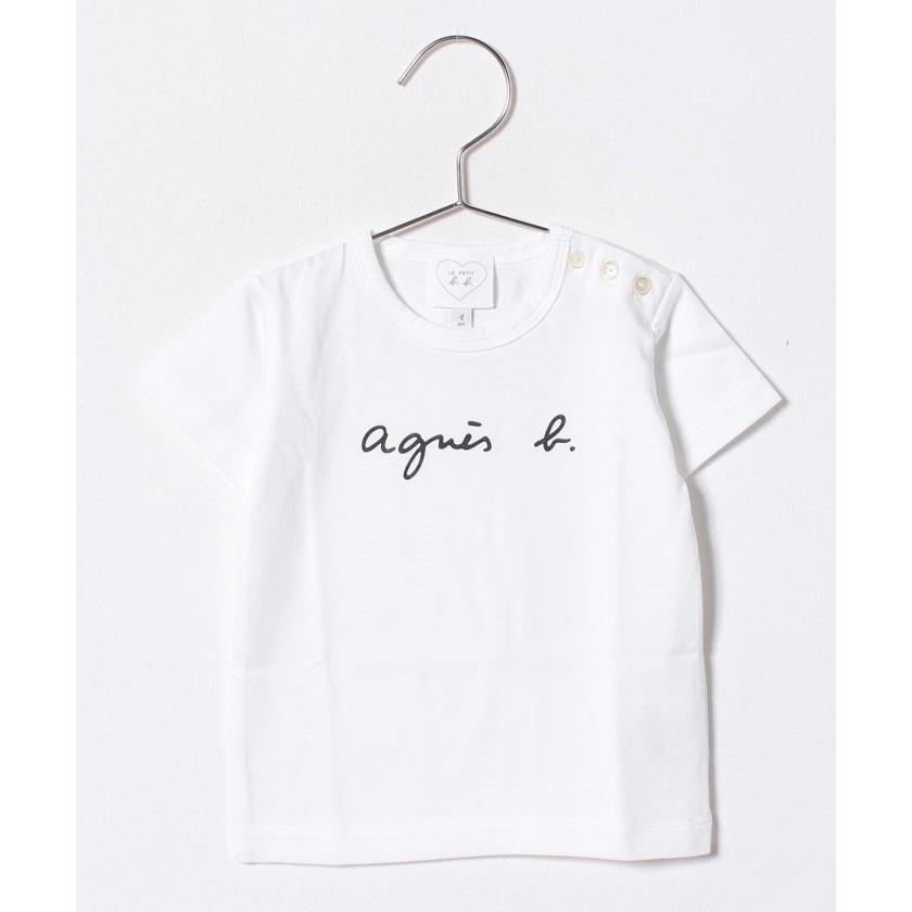 アニエスベー Agnes B アニエス ベビー Tシャツ ロゴtシャツ ロゴt ロゴ ブラック ホワイト 出産祝い ギフト かわいい おしゃれ 取り寄せ Stone1 ヤフー店 通販 Yahoo ショッピング