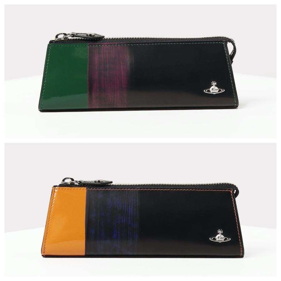 ヴィヴィアンウエストウッド Vivienne Westwood ダブルadvan ペンケース 筆箱 牛革 レザー グリーン イエロー ギフト プレゼント 取り寄せ Stone1 ヤフー店 通販 Yahoo ショッピング