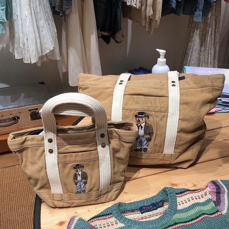 ポロ ラルフローレン ラルフ Polo くま ウエスタン ポロベア キャンバストート トートバッグ Sサイズ Polo Ralph Lauren 取り寄せ Stone1 ヤフー店 通販 Yahoo ショッピング