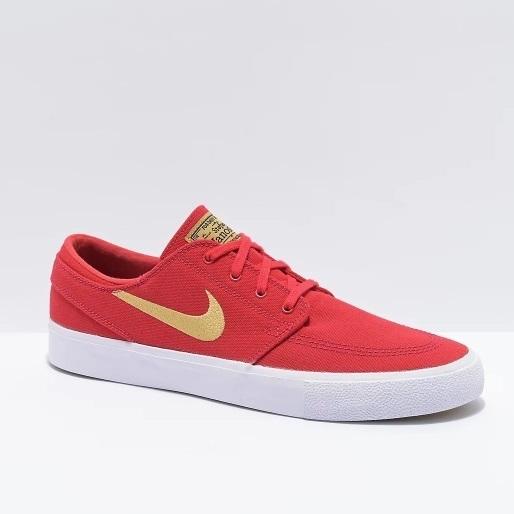 超人気 ナイキ Nike Sb Janoski ナイキエスビー レッド University Red Gold キャンバス スケートボード シューズ スニーカー メンズ レディース 取り寄せ 新しい到着 Clinilab Net