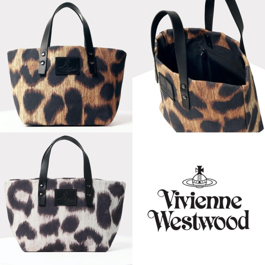 ヴィヴィアンウエストウッド Vivienne Westwood レオパード バッグ トートバッグ S ヒョウ柄 アニマル柄 ギフト プレゼント 取り寄せ Stone1 ヤフー店 通販 Yahoo ショッピング