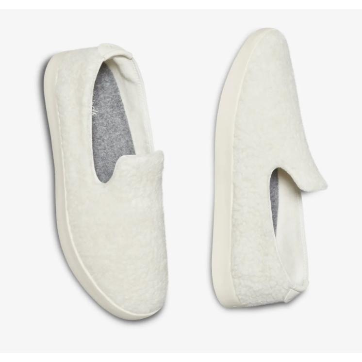 人気特価激安 Allbirds オールバーズ シューズ スニーカー スリッポン Wool Lounger Fluffs ウールラウンジャー ホワイト Natural White もこもこ メンズ 取り寄せ 現金特価 Lespakigali Com