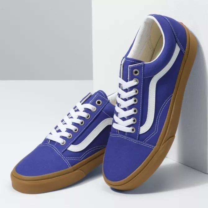 バンズ Vans Gum Old Skool Spectrum Blue オールドスクール ブルー ガムソール スニーカー シューズ レディース メンズ 取り寄せ Stone1 ヤフー店 通販 Yahoo ショッピング