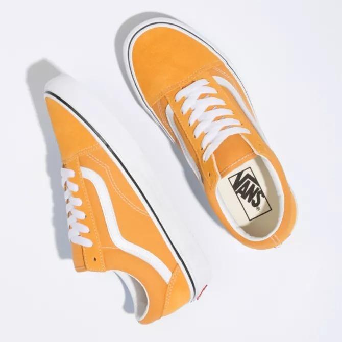 バンズ Vans Old Skool オールドスクール Golden Nugget イエロー オレンジ スニーカー シューズ レディース メンズ 取り寄せ Stone1 ヤフー店 通販 Yahoo ショッピング