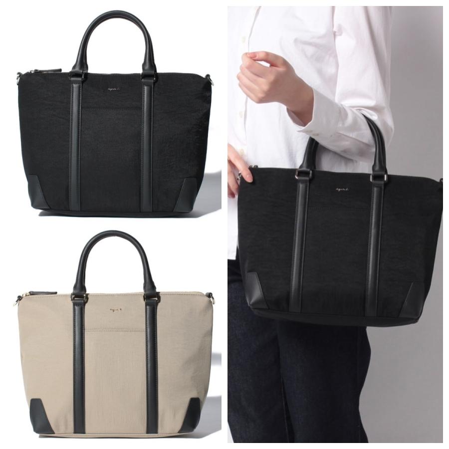 最安値 アニエスベー Agnes B ボヤージュ バッグ トート ナイロン 2way トートバッグ ショルダー 通勤 メンズ レディース 取り寄せ 送料込 Www Yalaphone Com