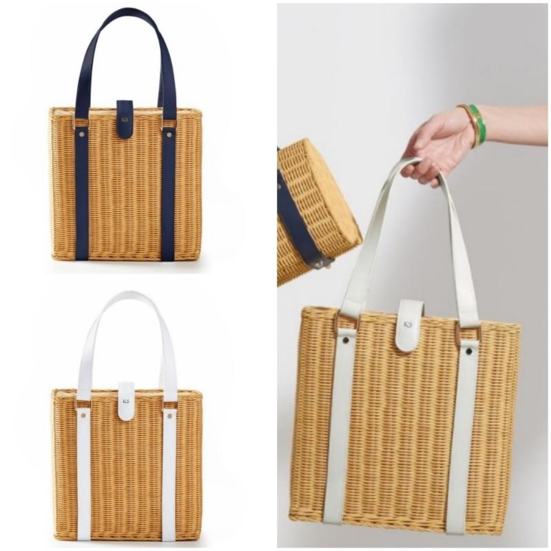 てなグッズや イニシャル オリジナル 名入れ 巾着付き ラタン トートバッグ かごバッグ Tote Rectangle Isla ポッタリーバーン Barn Pottery アメリカから取り寄せの商品です おしゃれ 取り寄せ 海 ビーチ バッグ Www Golf5 Prestige Jp