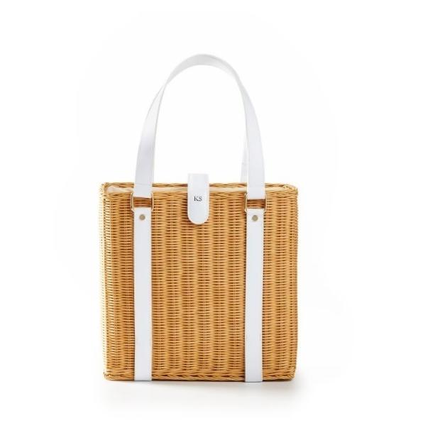 てなグッズや イニシャル オリジナル 名入れ 巾着付き ラタン トートバッグ かごバッグ Tote Rectangle Isla ポッタリーバーン Barn Pottery アメリカから取り寄せの商品です おしゃれ 取り寄せ 海 ビーチ バッグ Www Golf5 Prestige Jp