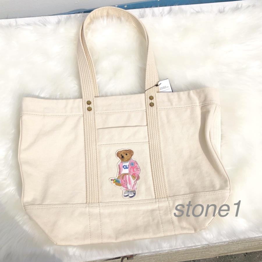 ポロ ラルフローレン ラルフ ポロベア くま キャンバス トートバッグ Lサイズ ママバッグ マザーズバッグ Lauren Ralph Lauren 即発 Ra 95 Stone1 ヤフー店 通販 Yahoo ショッピング