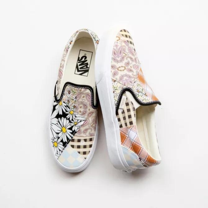 バンズ Vans Meadow Patchwork Classic Slip On スリッポン パッチワーク チェック 花柄 ペイズリー シューズ スニーカー レディース メンズ 取り寄せ Stone1 ヤフー店 通販 Yahoo ショッピング