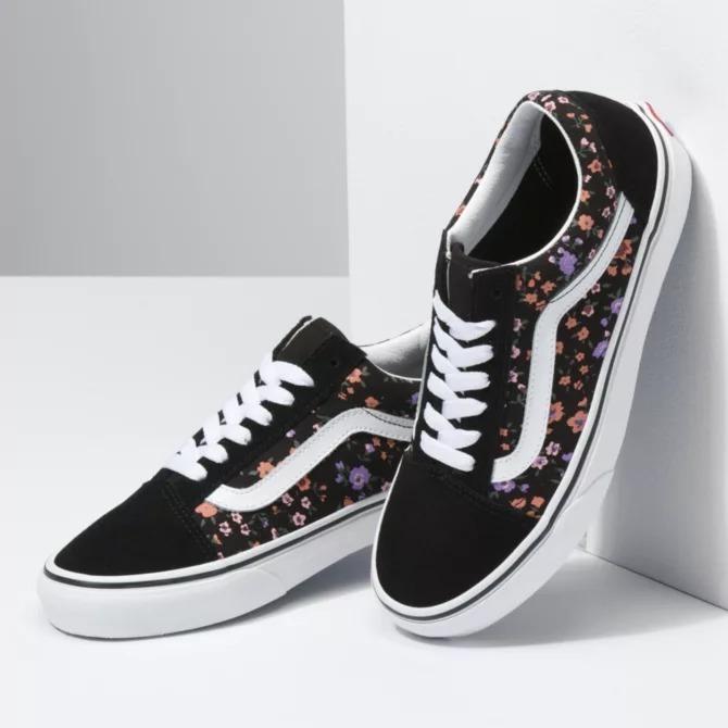 バンズ Vans Floral Old Skool オールドスクール 花柄 ブラック スニーカー シューズ レディース メンズ 取り寄せ Stone1 ヤフー店 通販 Yahoo ショッピング