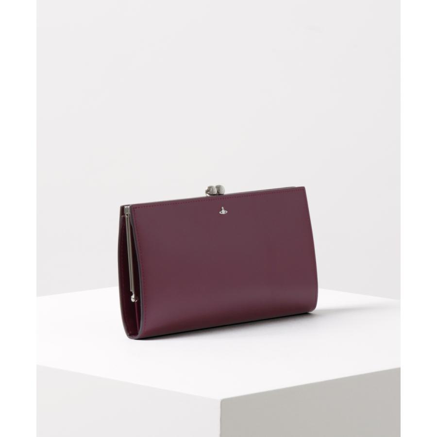 ヴィヴィアンウエストウッド Vivienne Westwood 財布 SIMPLE TINY ORB 口金 長財布 ブラック パープル レザー ギフト プレゼント Westwood SIMPLE TINY ORB レザー